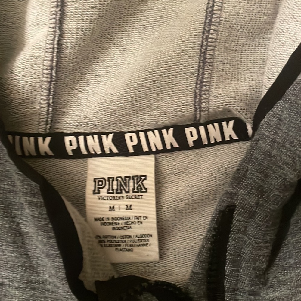 Victoria’s Secret Pink lightweight full-zip hoodie - Picture 2 of 4
